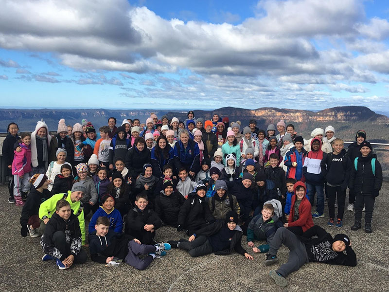 St Angela's Castle Hill students finding gold