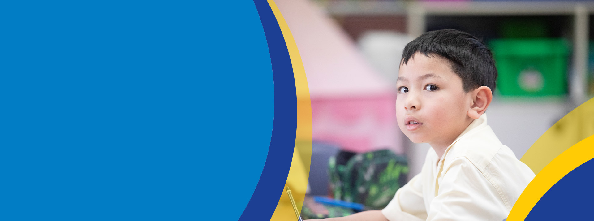 Student learning in the classroom at St Angela's Primary School Castle Hill